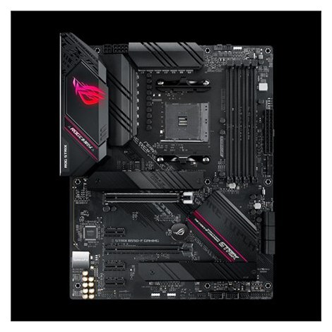 Asus ROG STRIX B550-F GAMING Gniazda pamięci 4 Chipset AMD B ATX DDR4 Gniazdo procesora AM4 Rodzina procesorów AMD
